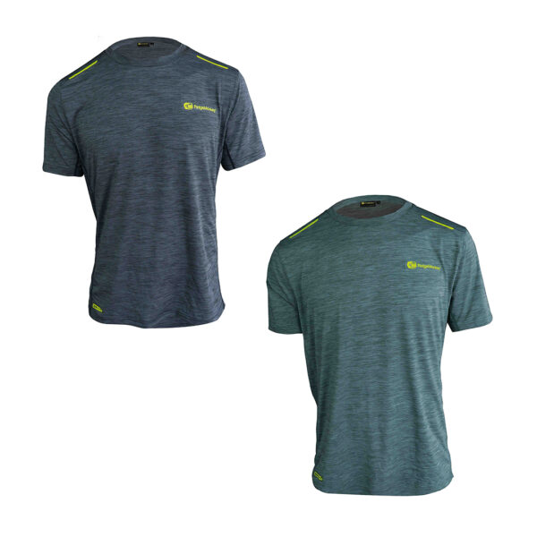 RidgeMonkey APEarel SportFlex Lightweight Fishing T-Shirt – Short Sleeve, Green, Unisex