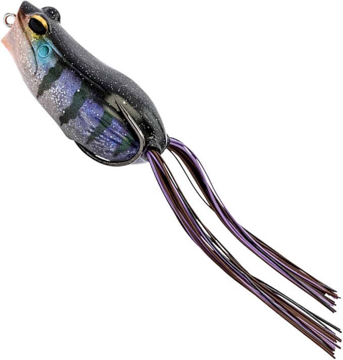 Savage Gear Hop Popper Frog 5.5CM 15G FL Black - West Lothian Angling